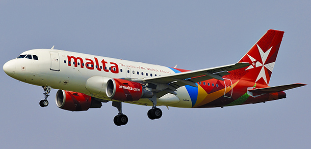 אייר מלטה חוזרת להפעיל קווים לתל-אביב